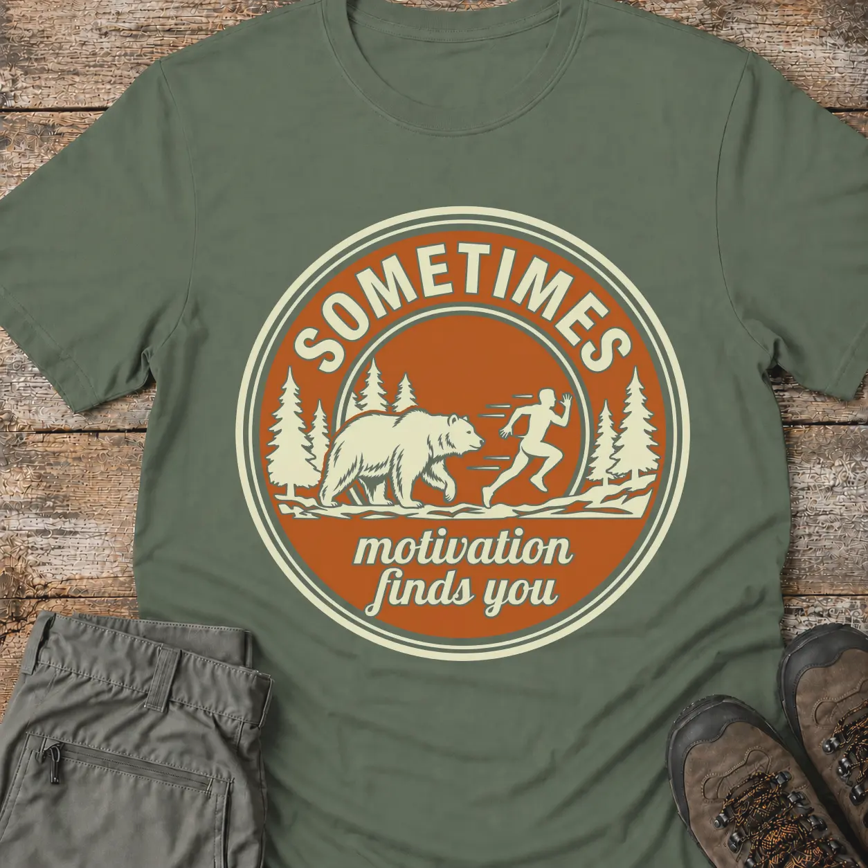 MOTIVATION FINDS YOU... T-Shirt
