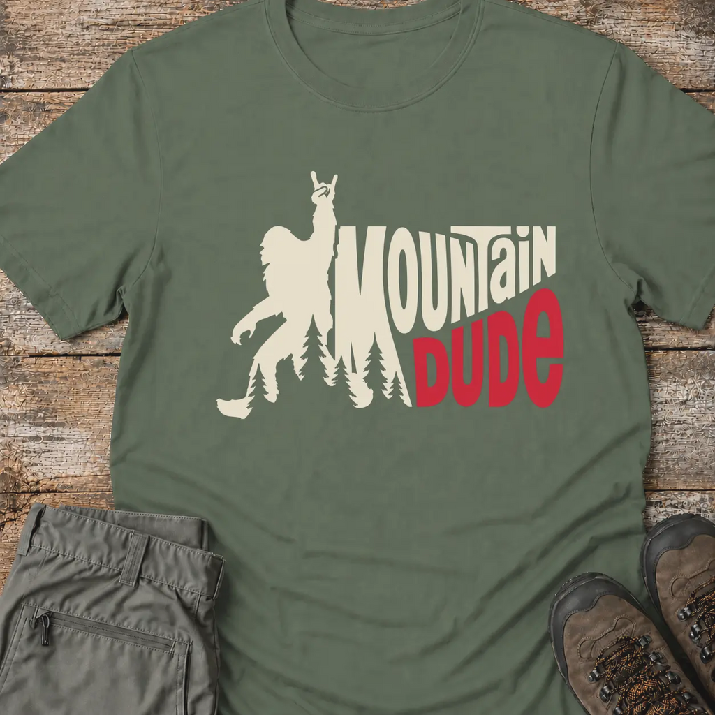MOUNTAIN DUDE BIGFOOT T-Shirt