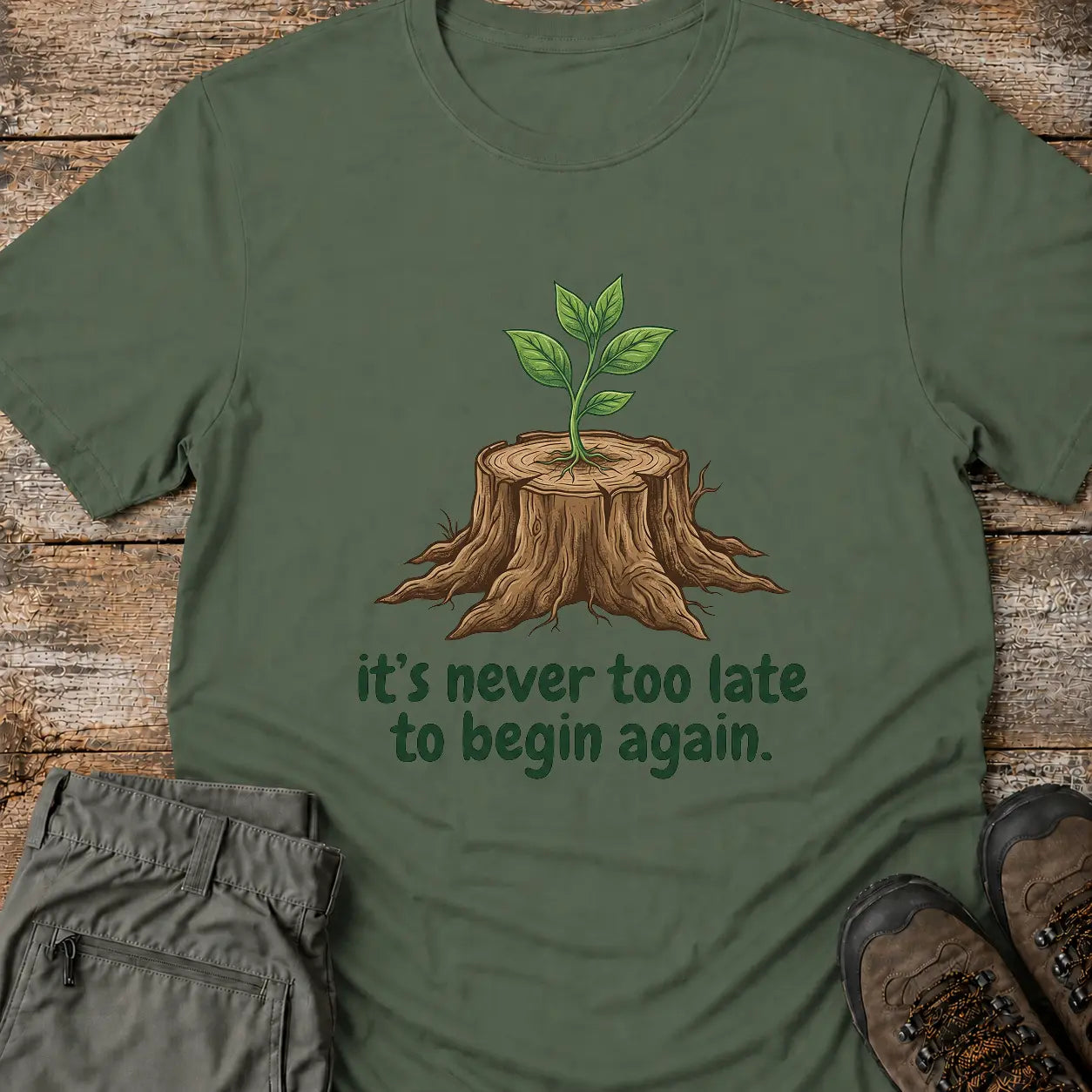 TO BEGIN AGAIN T-Shirt