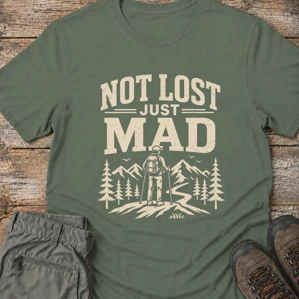 NOT LOST JUST MAD T-Shirt