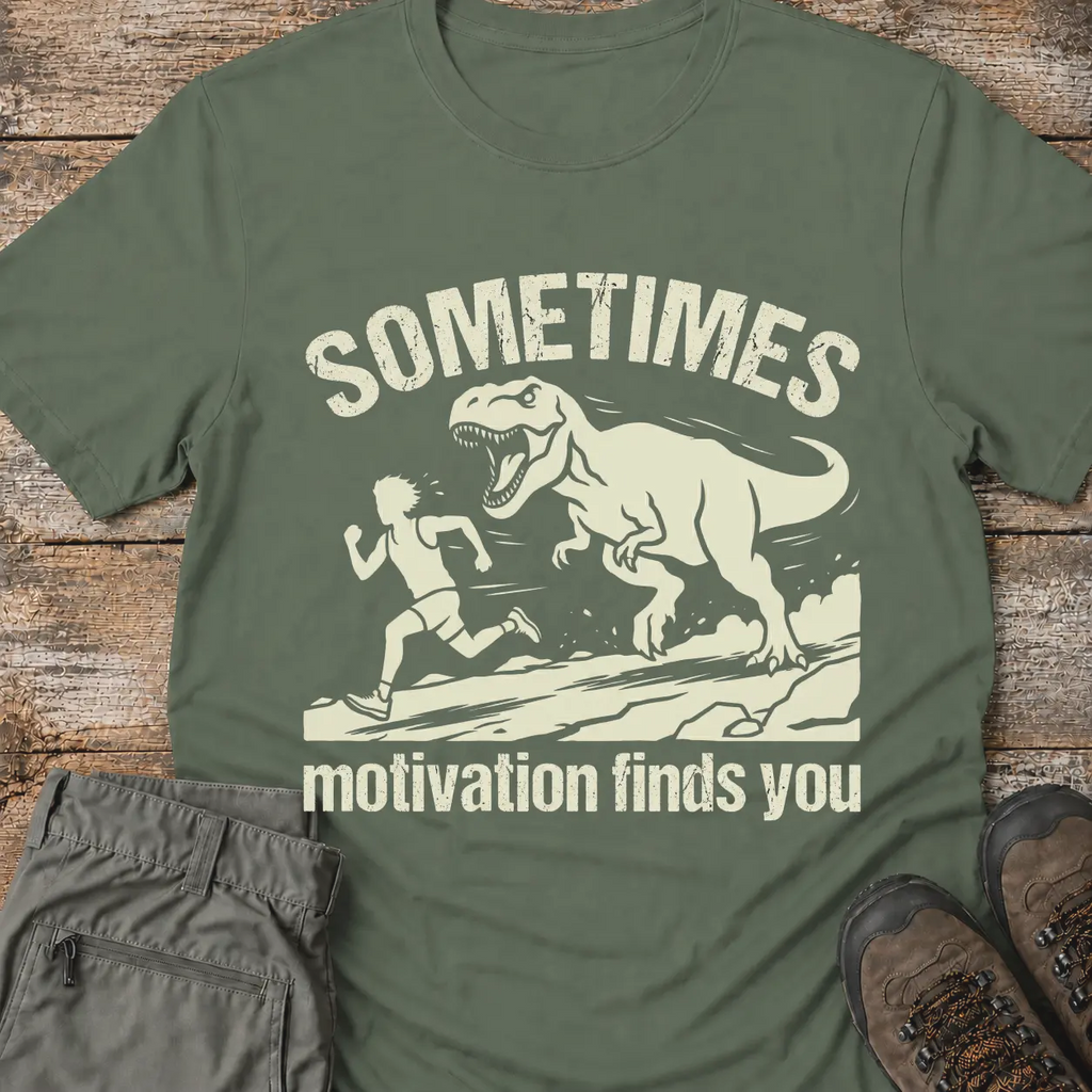 MOTIVATION FINDS YOU T-Shirt