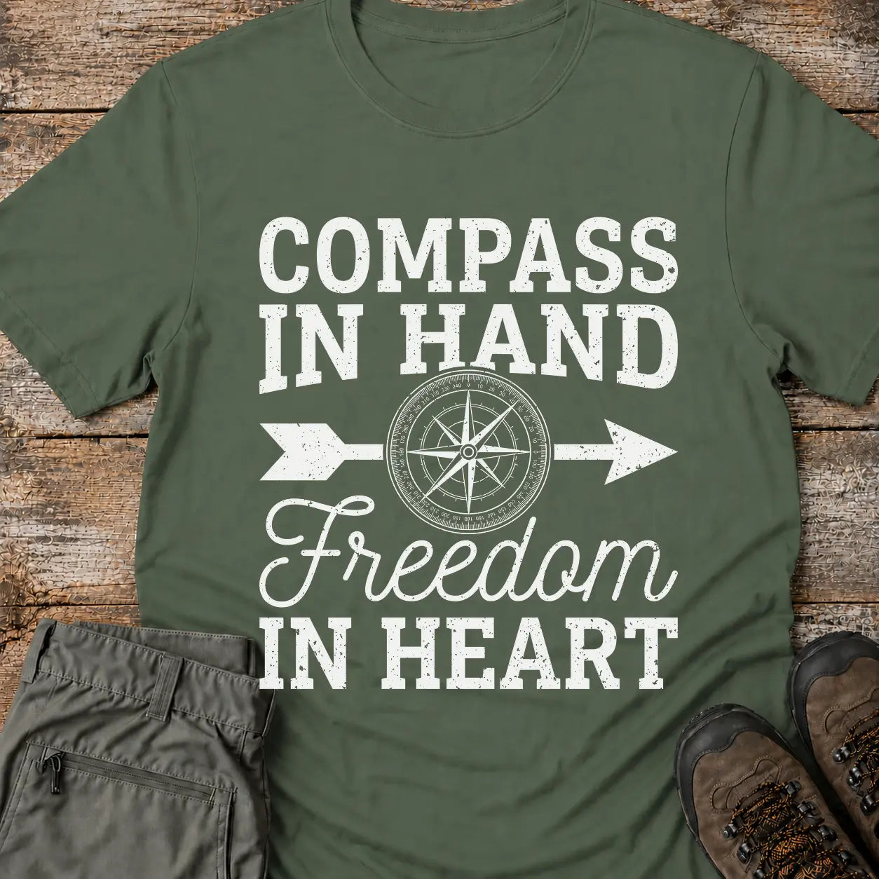 COMPASS IN HAND T-Shirt