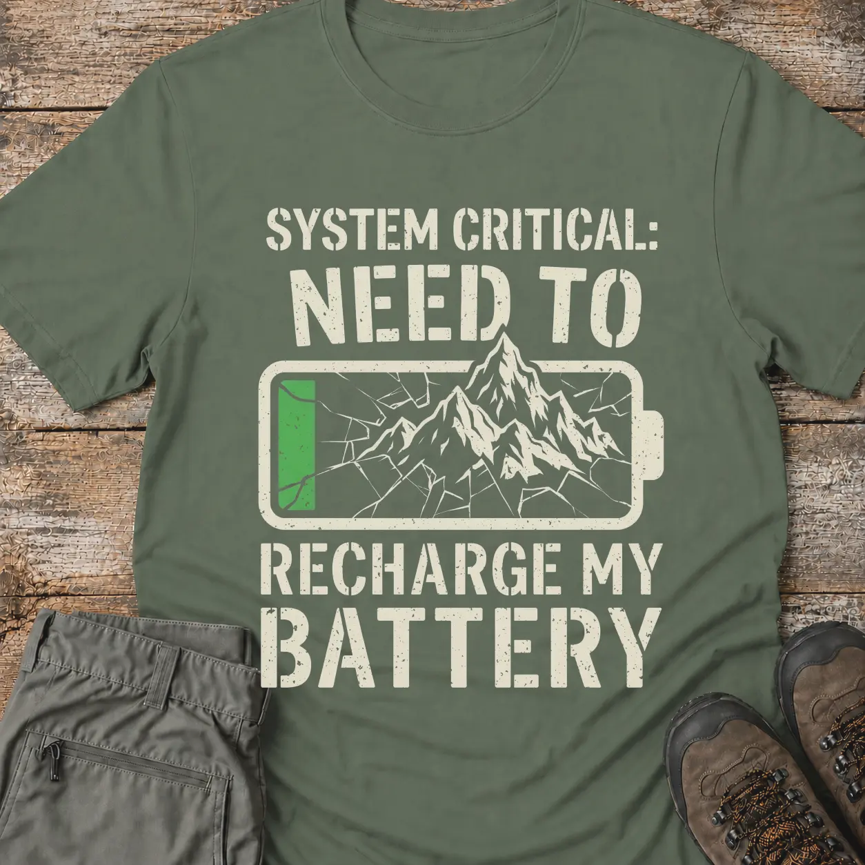 RECHARGE MY BATTERY T-Shirt
