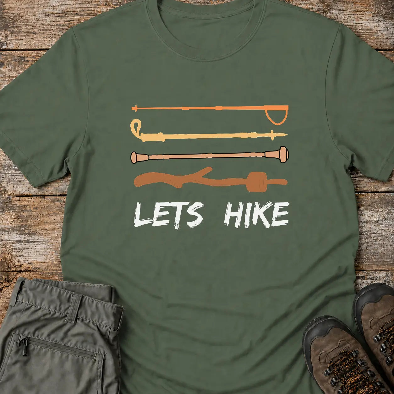 HIKING STICK T-Shirt