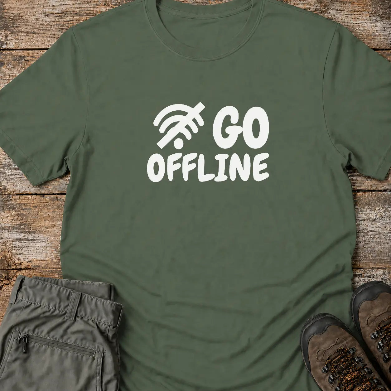 GO OFFLINE T-Shirt