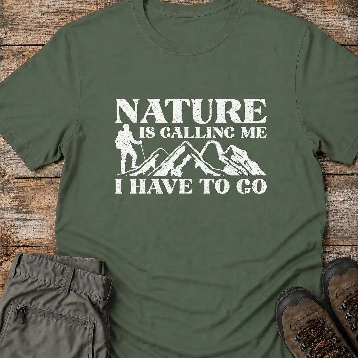 NATURE IS CALLING ME  T-Shirt