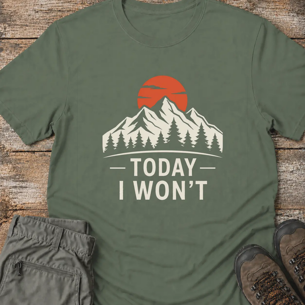 TODAY I WON'T T-Shirt