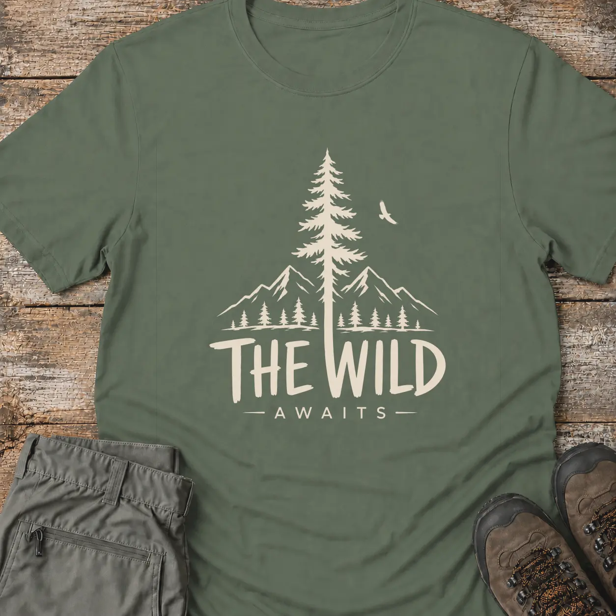 THE WILD AWAITS T-Shirt