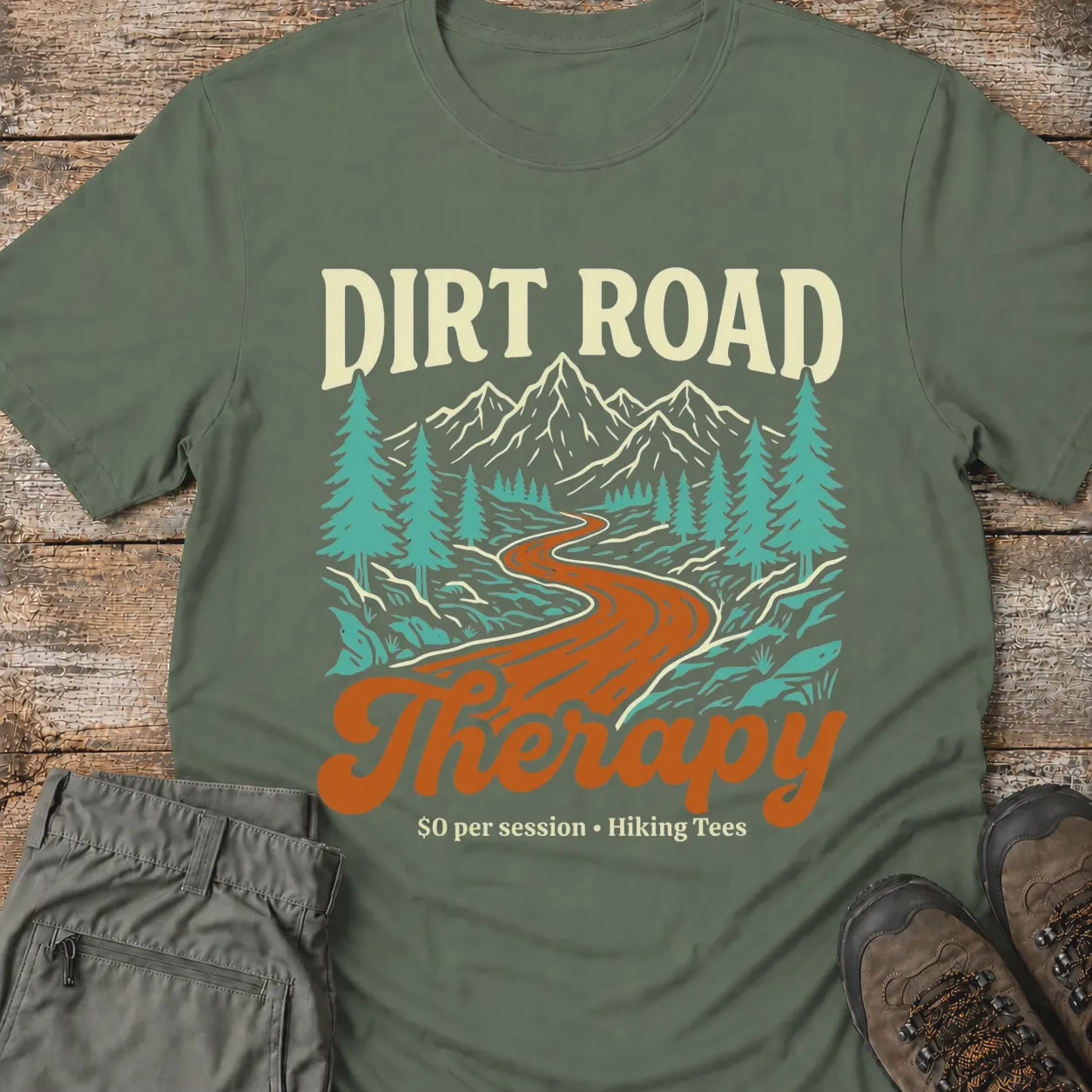 DIRT ROAD THERAPY T-Shirt