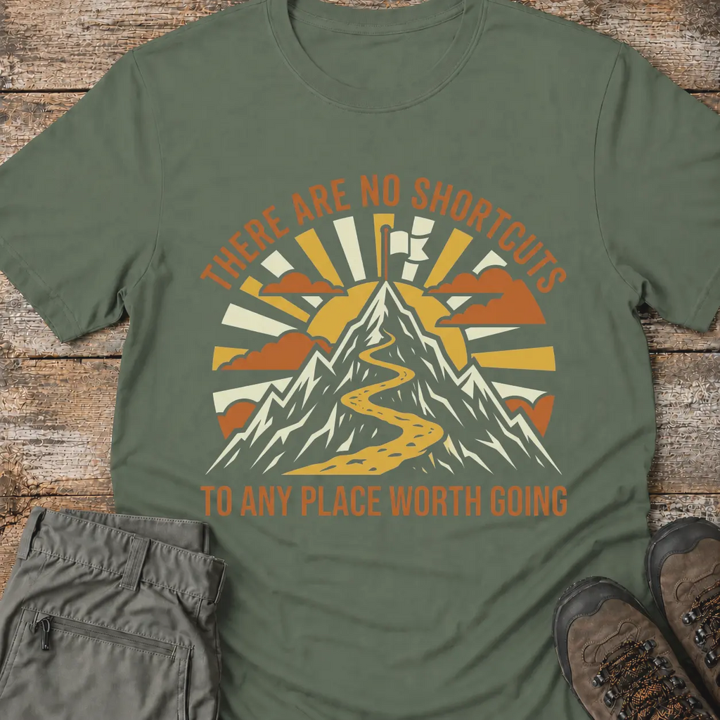 THERE ARE NO SHORTCUTS T-Shirt