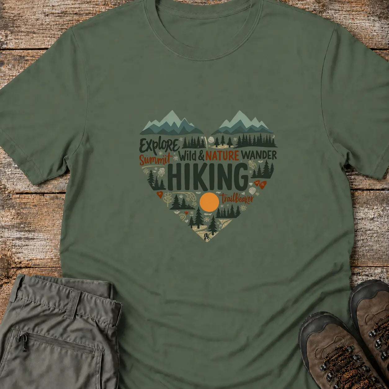 HIKING HEART T-Shirt