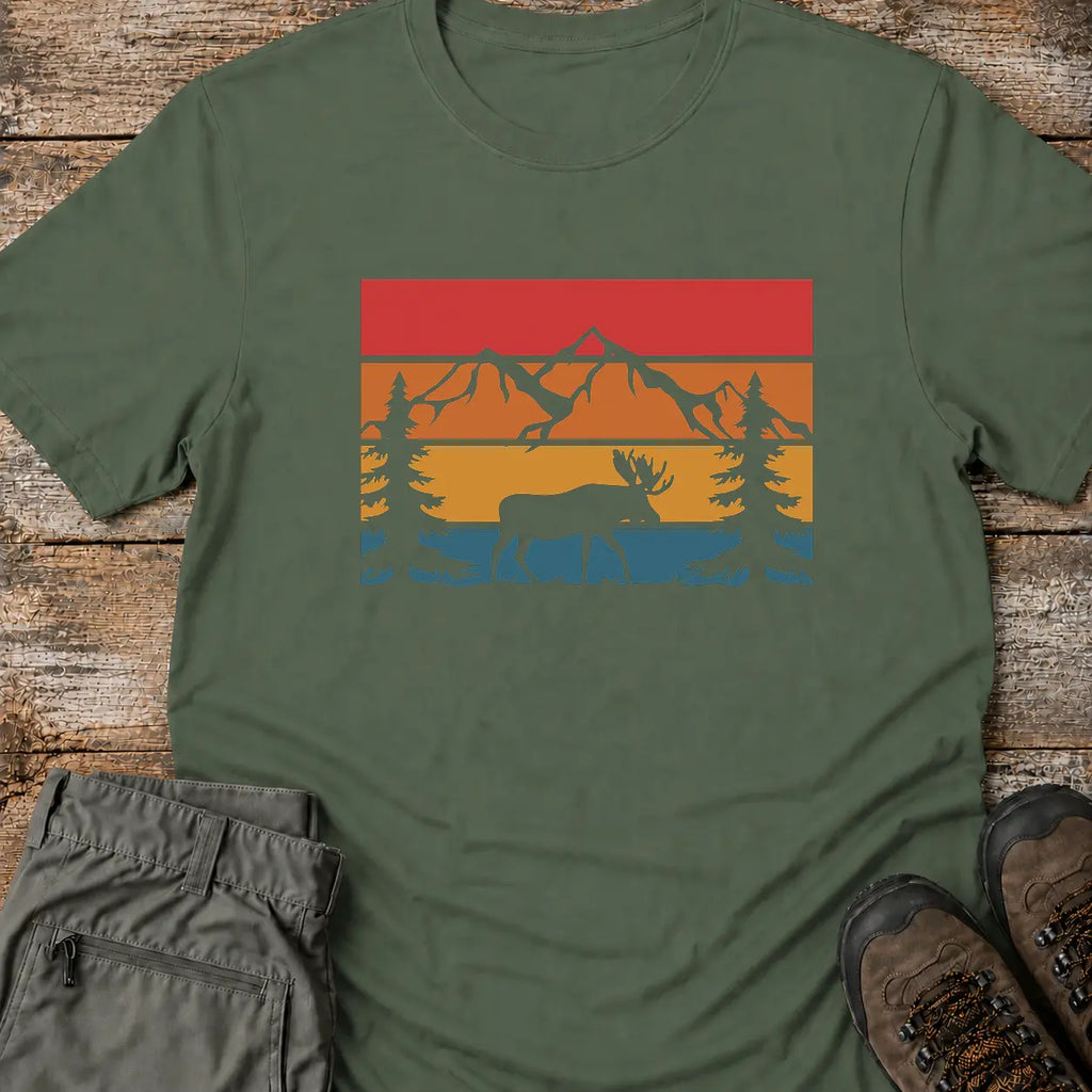 STRIPE FOREST T-Shirt