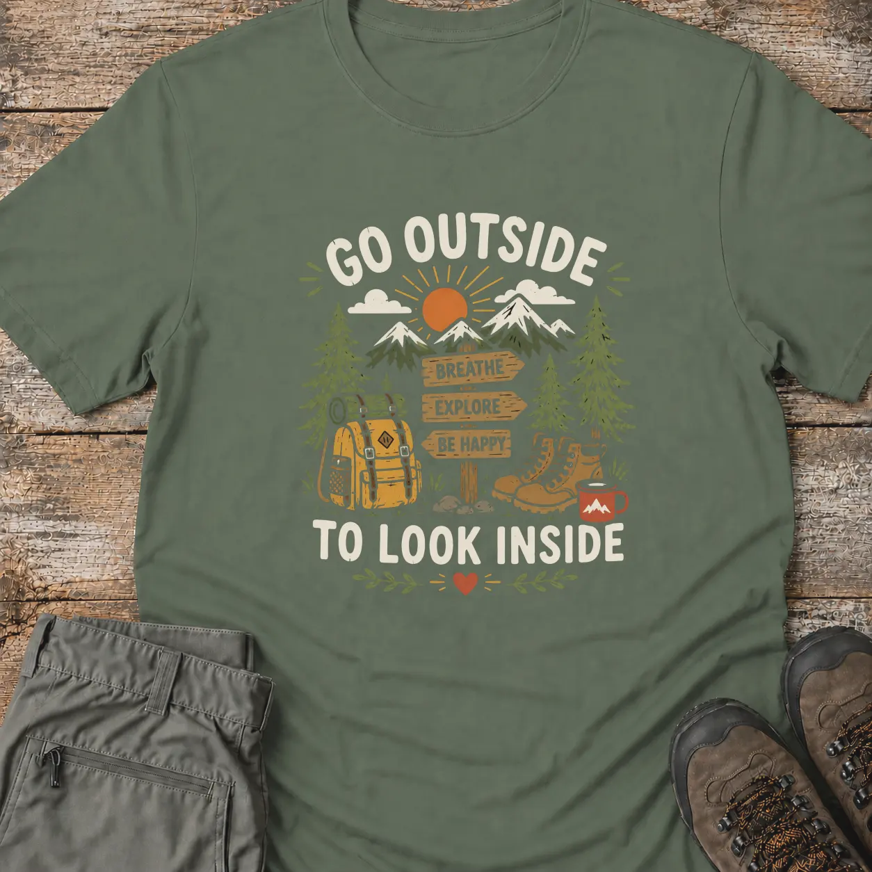GO OUTSIDE ADVENTURE T-Shirt