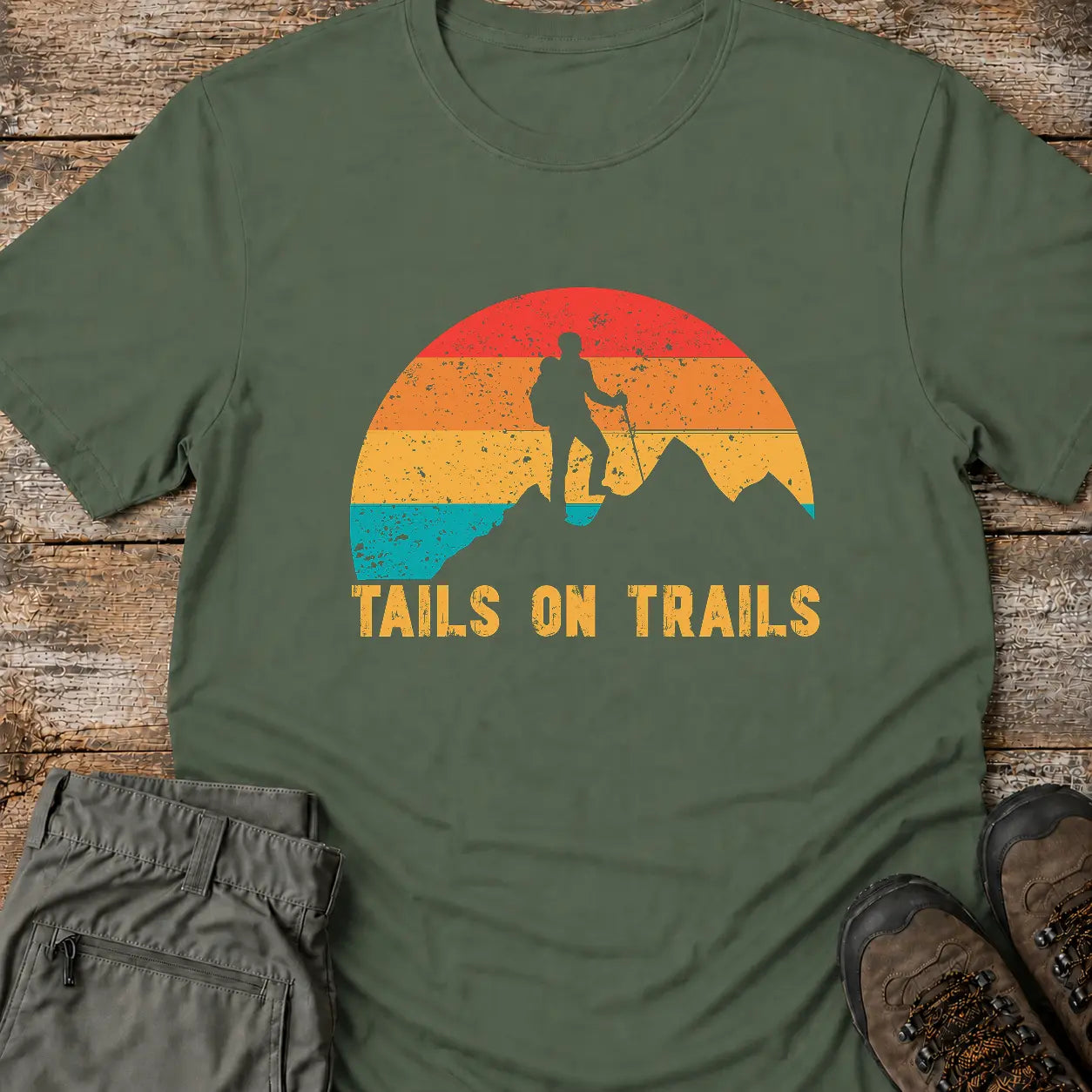 TAILS ON TRAILS  T-Shirt