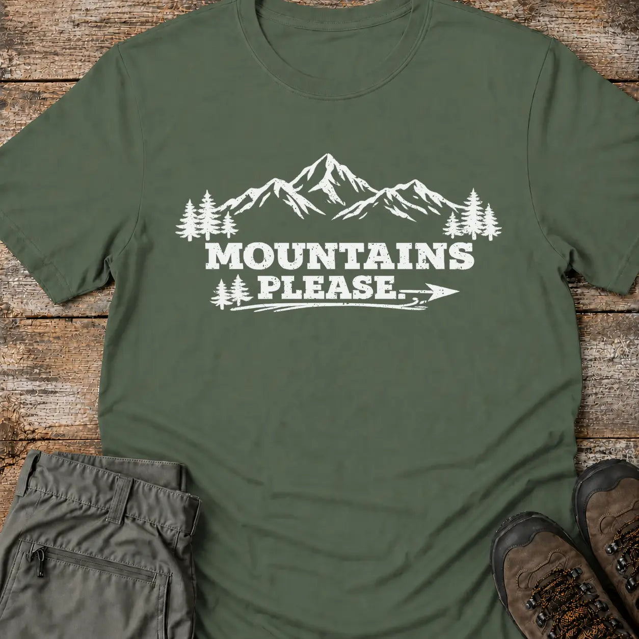 MOUNTAINS PLEASE T-Shirt