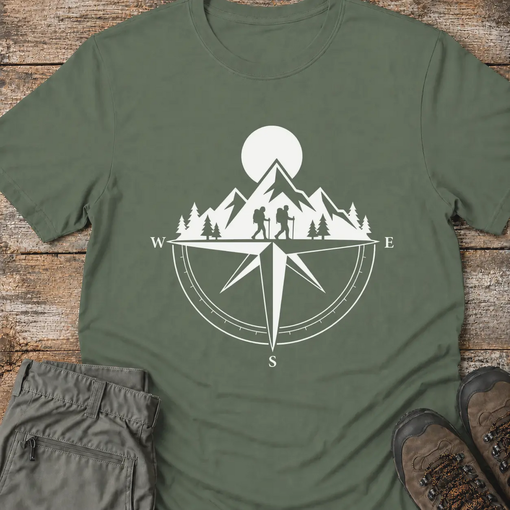PINE, MOON & COMPASS T-Shirt