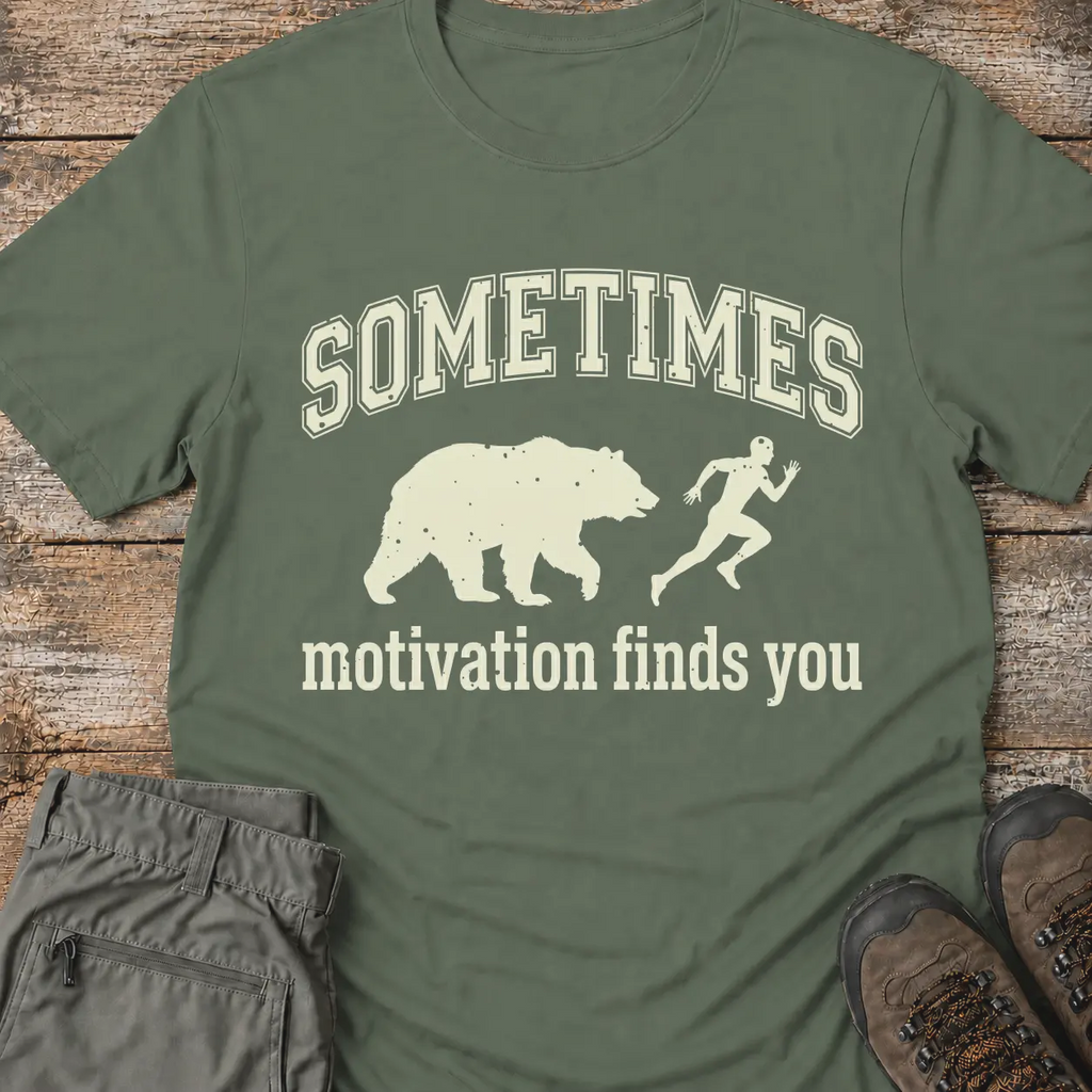 MOTIVATION FINDS YOU... T-Shirt