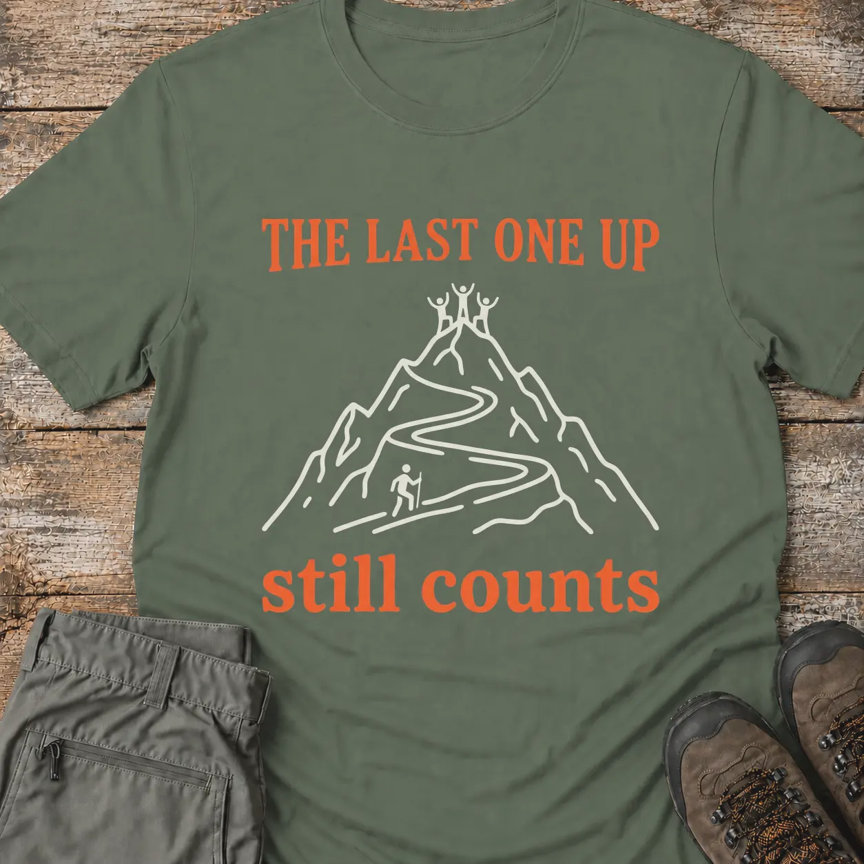 THE LAST ONE UP T-Shirt