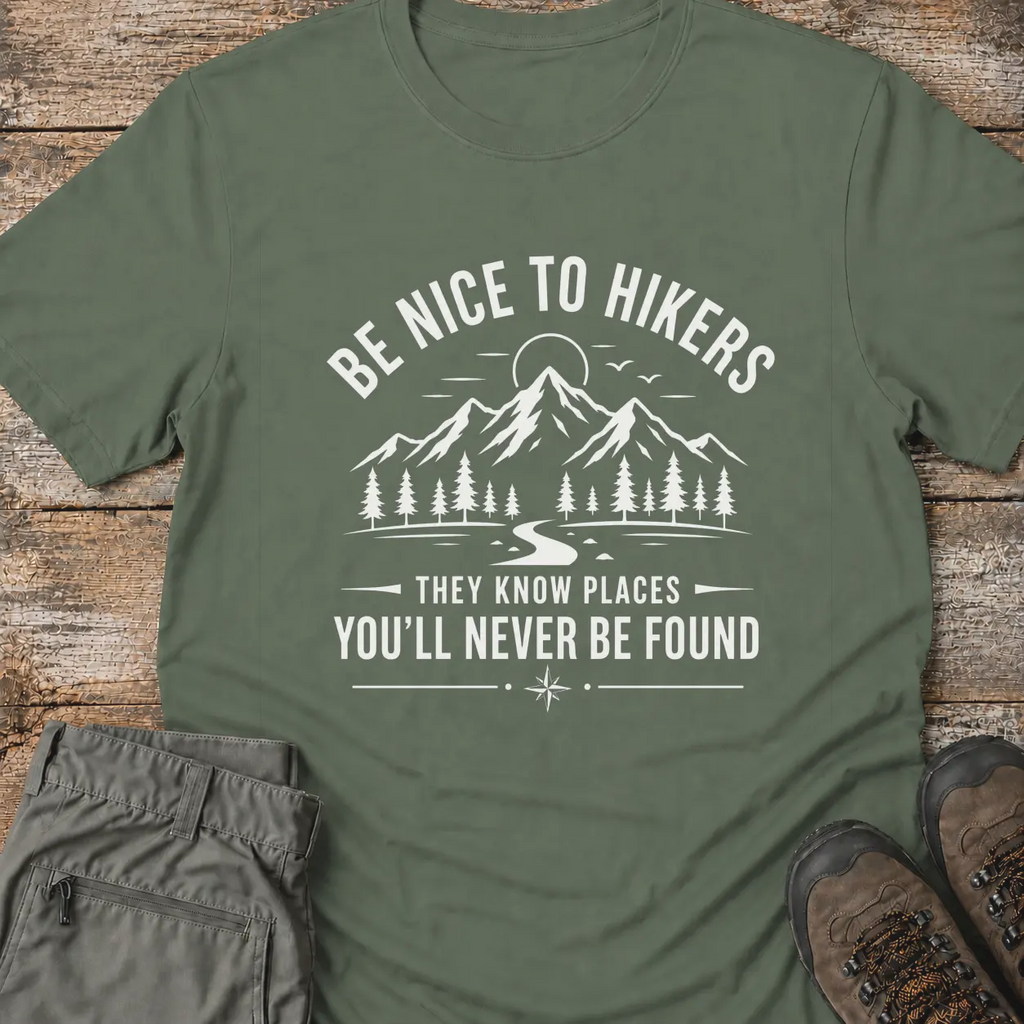 BE NICE TO HIKERS... T-Shirt