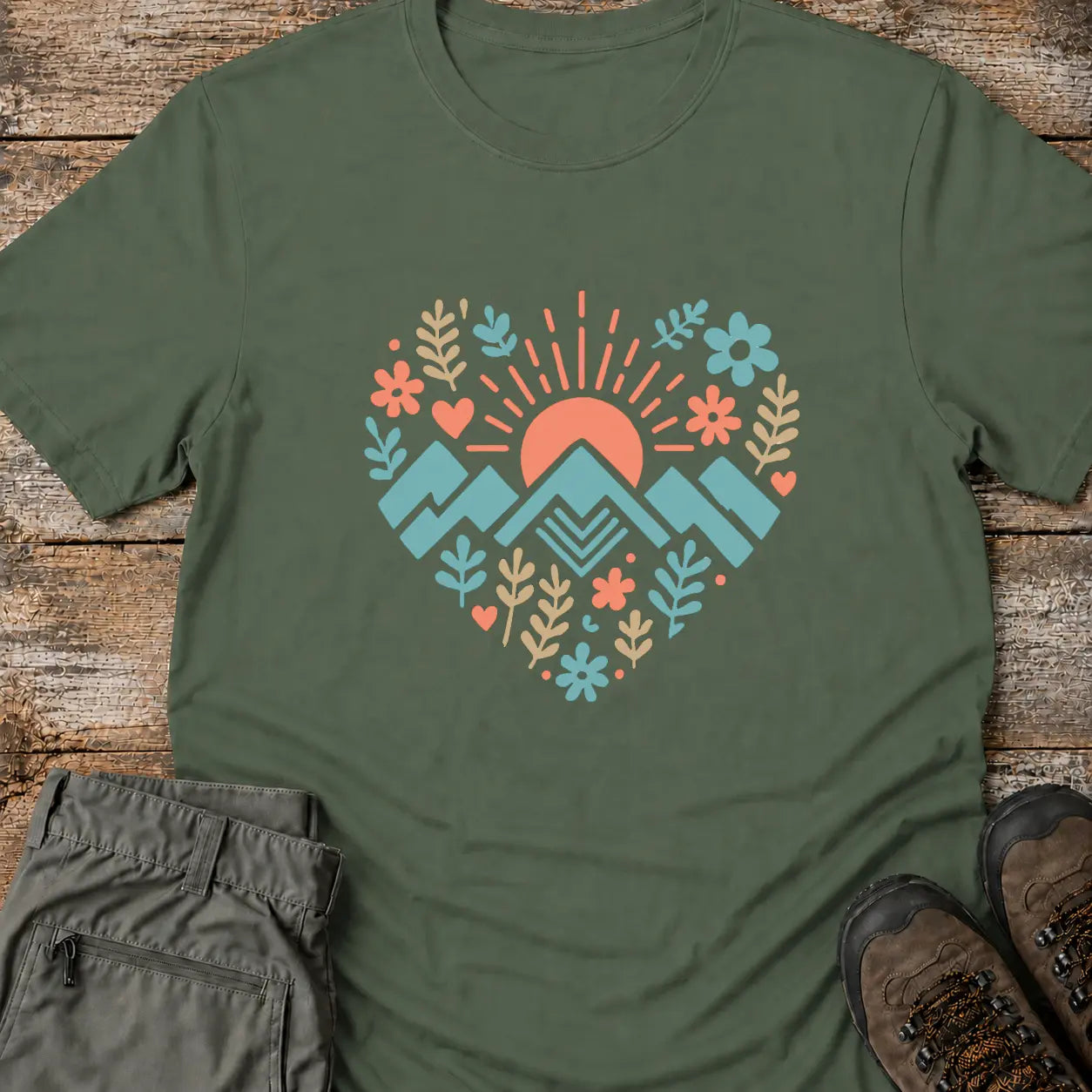 MOUNTAIN HEART T-Shirt