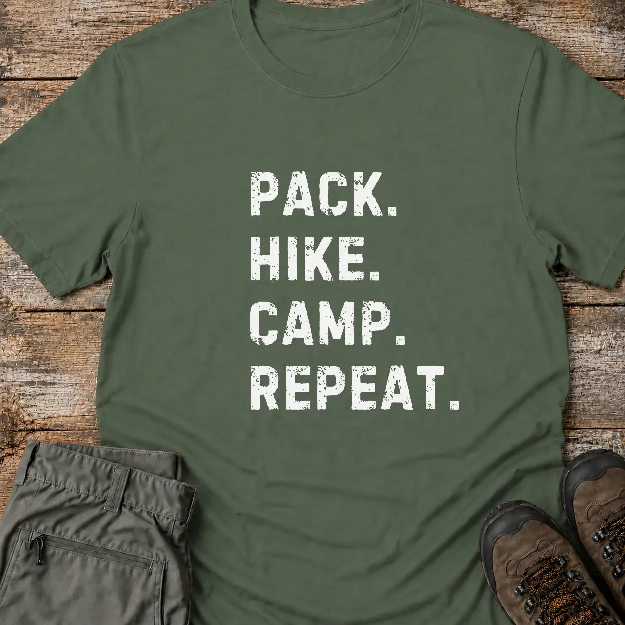 PACK HIKE CAMP REPEAT T-Shirt