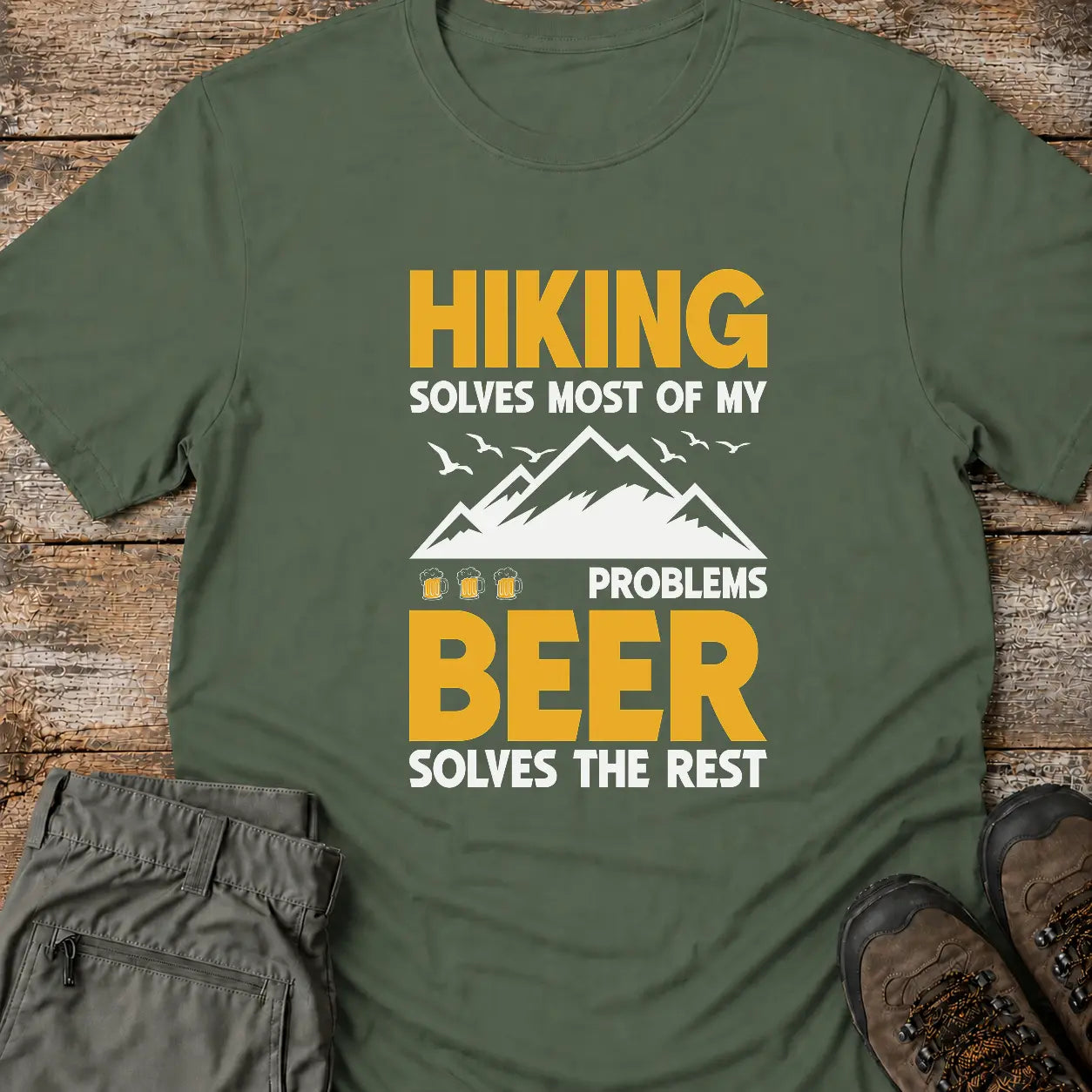 HIKING BEER T-Shirt