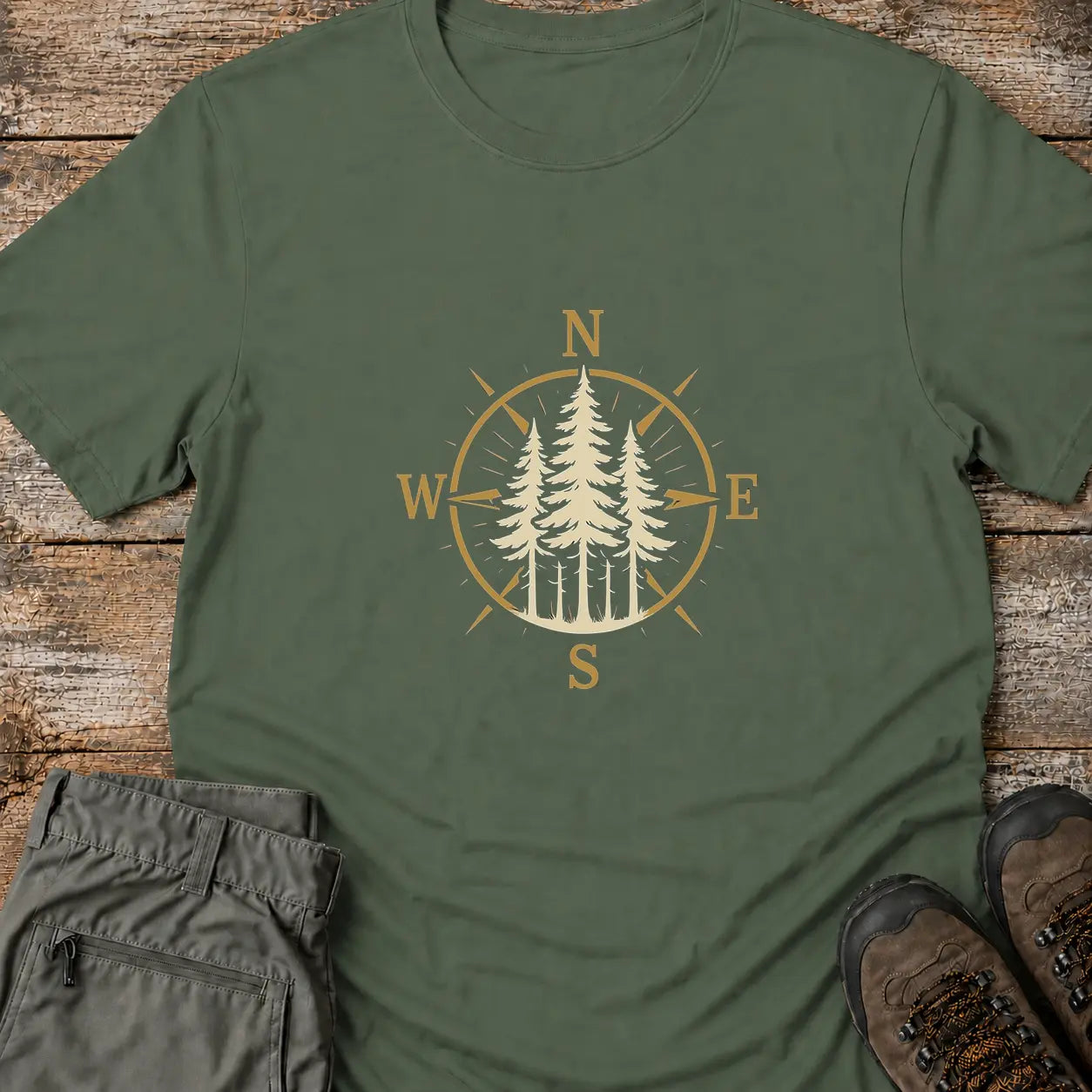 PINE COMPASS T-Shirt