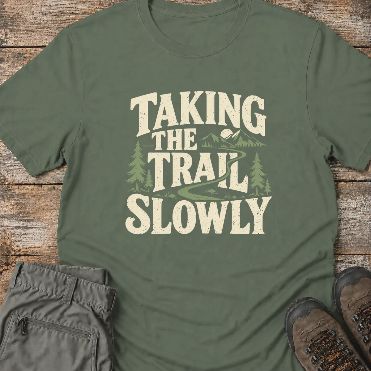 TRAIL SLOWLY T‑Shirt