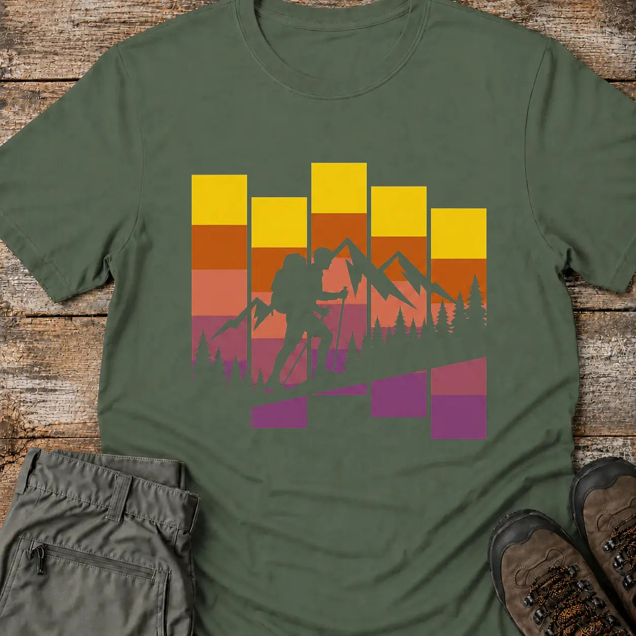HIKER SILHOUETTE T-Shirt