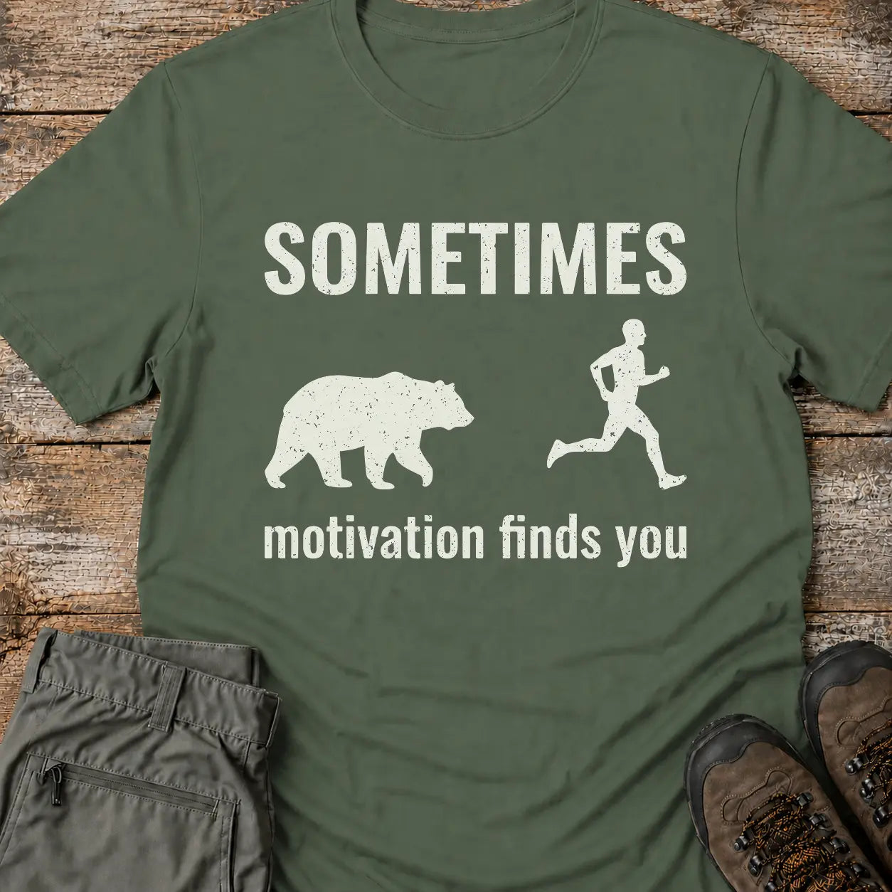 MOTIVATION FINDS YOU T-Shirt