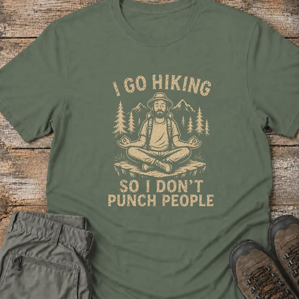 I GO HIKING T‑Shirt