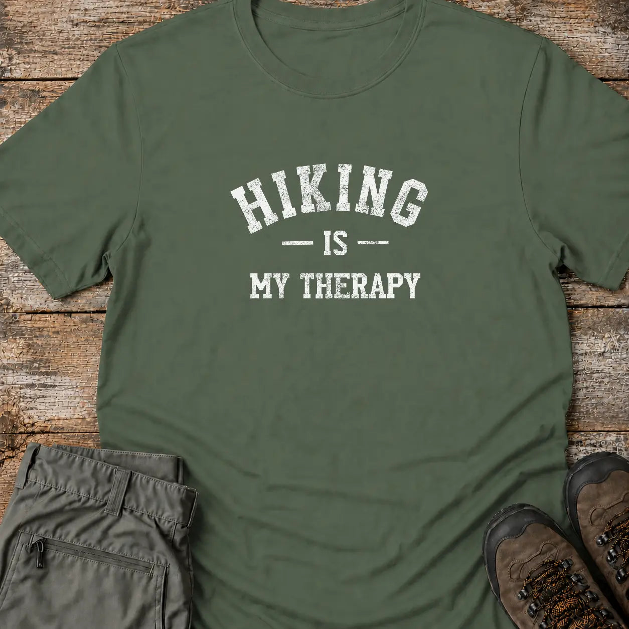 HIKING IS MY THERAPY T-Shirt