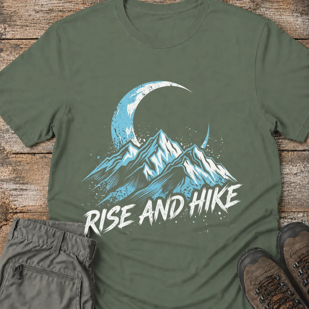 RISE AND HIKE T-Shirt