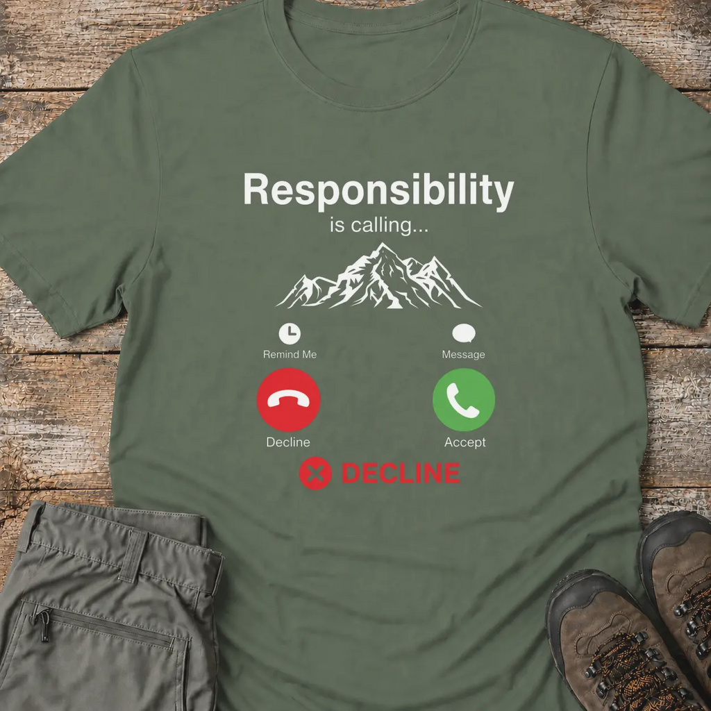 RESPONSIBILITY IS CALLING T‑Shirt