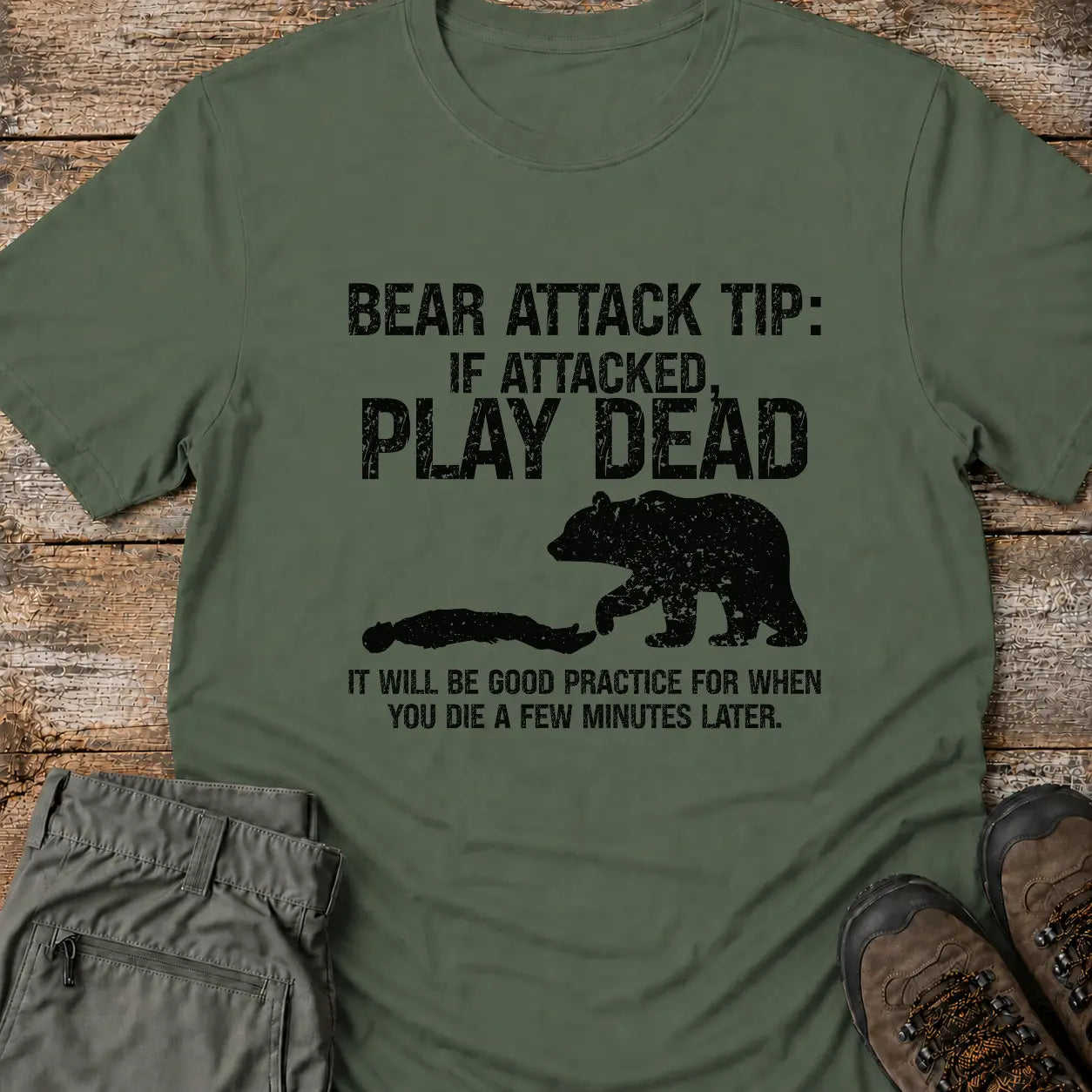 BEAR ATTACK TIP T-Shirt