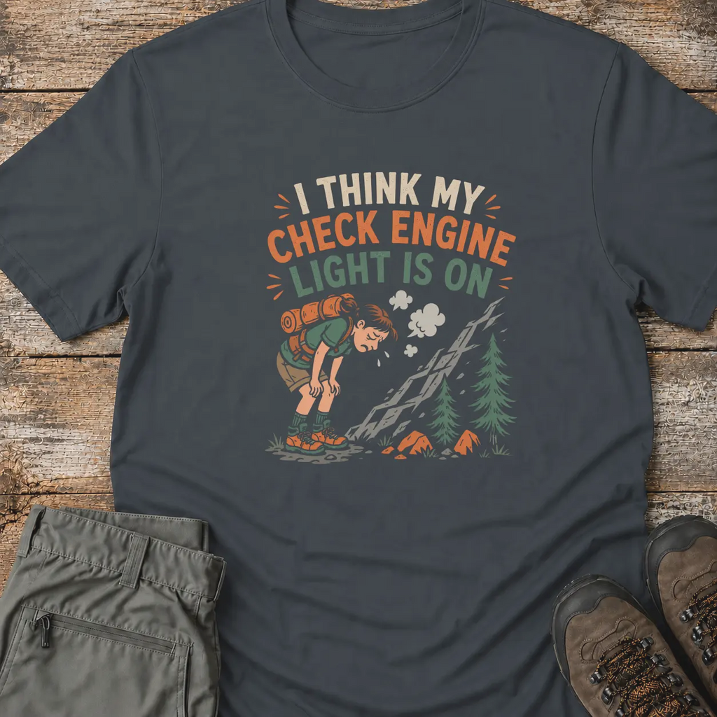 CHECK ENGINE LIGHT IS ON T-Shirt