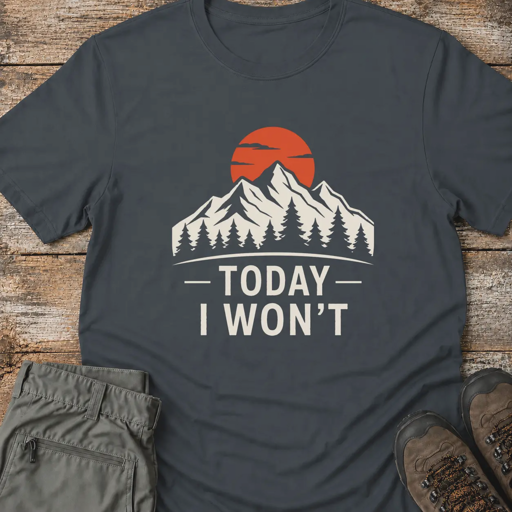 TODAY I WON'T T-Shirt