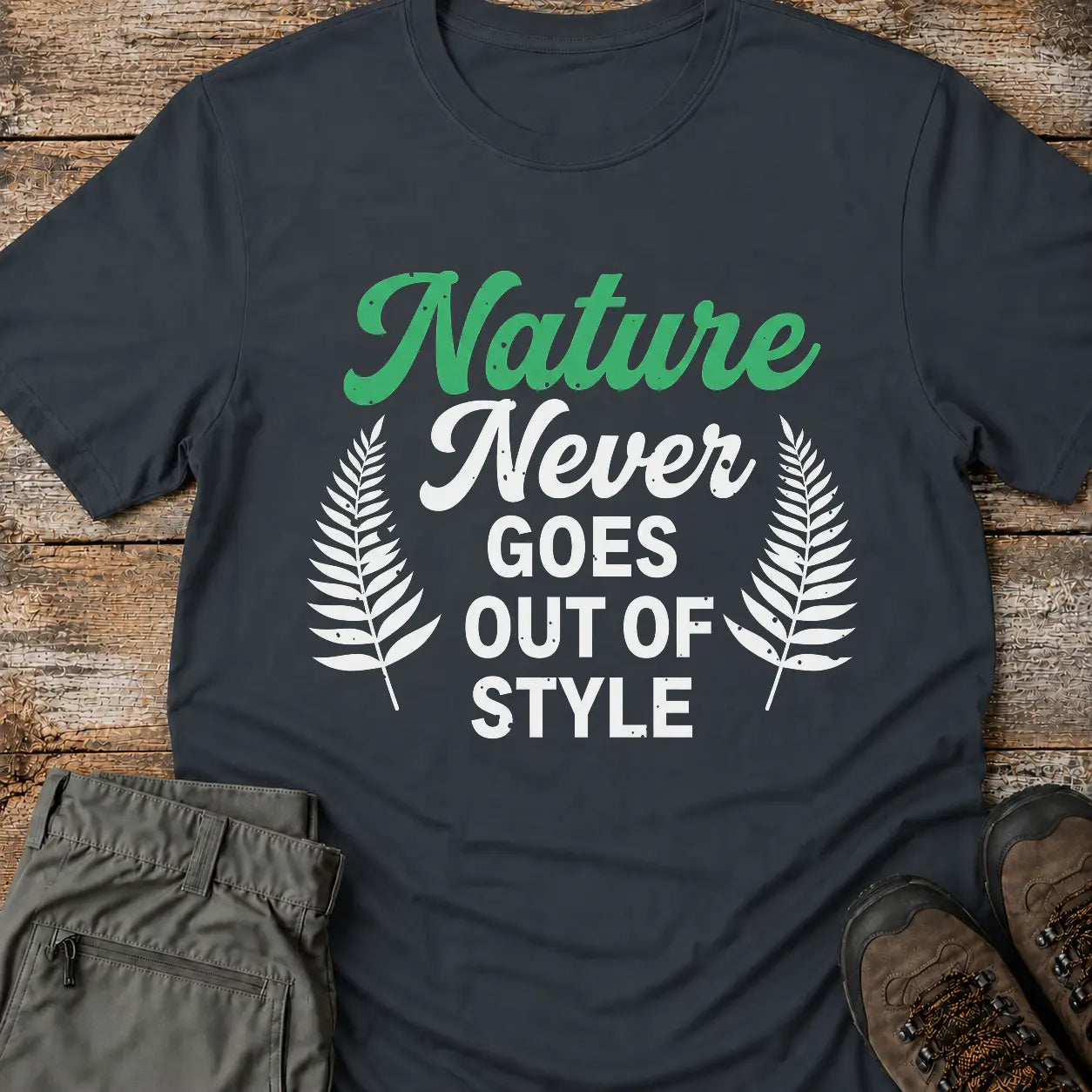 NATURE NEVER GOES T-Shirt