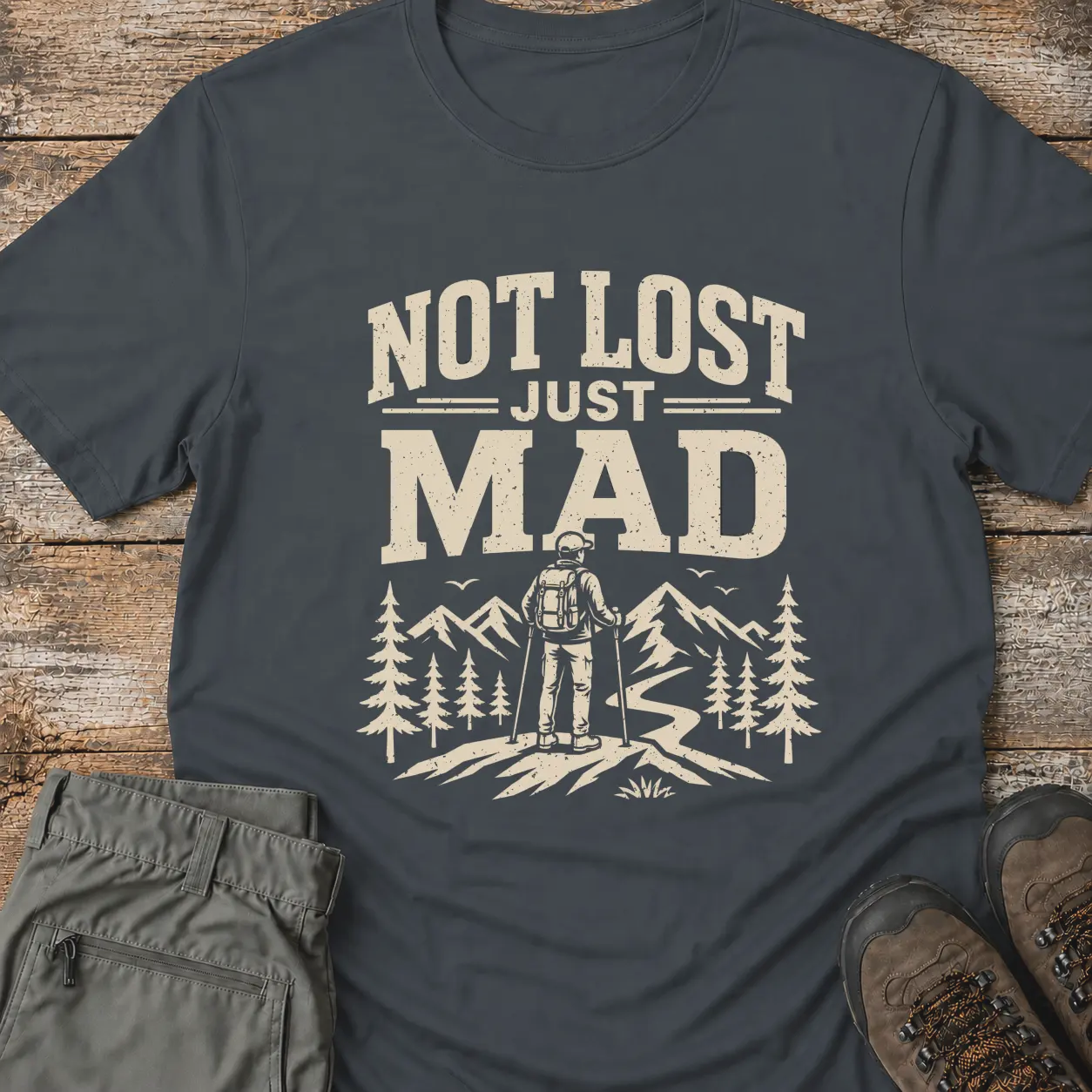 NOT LOST JUST MAD T-Shirt