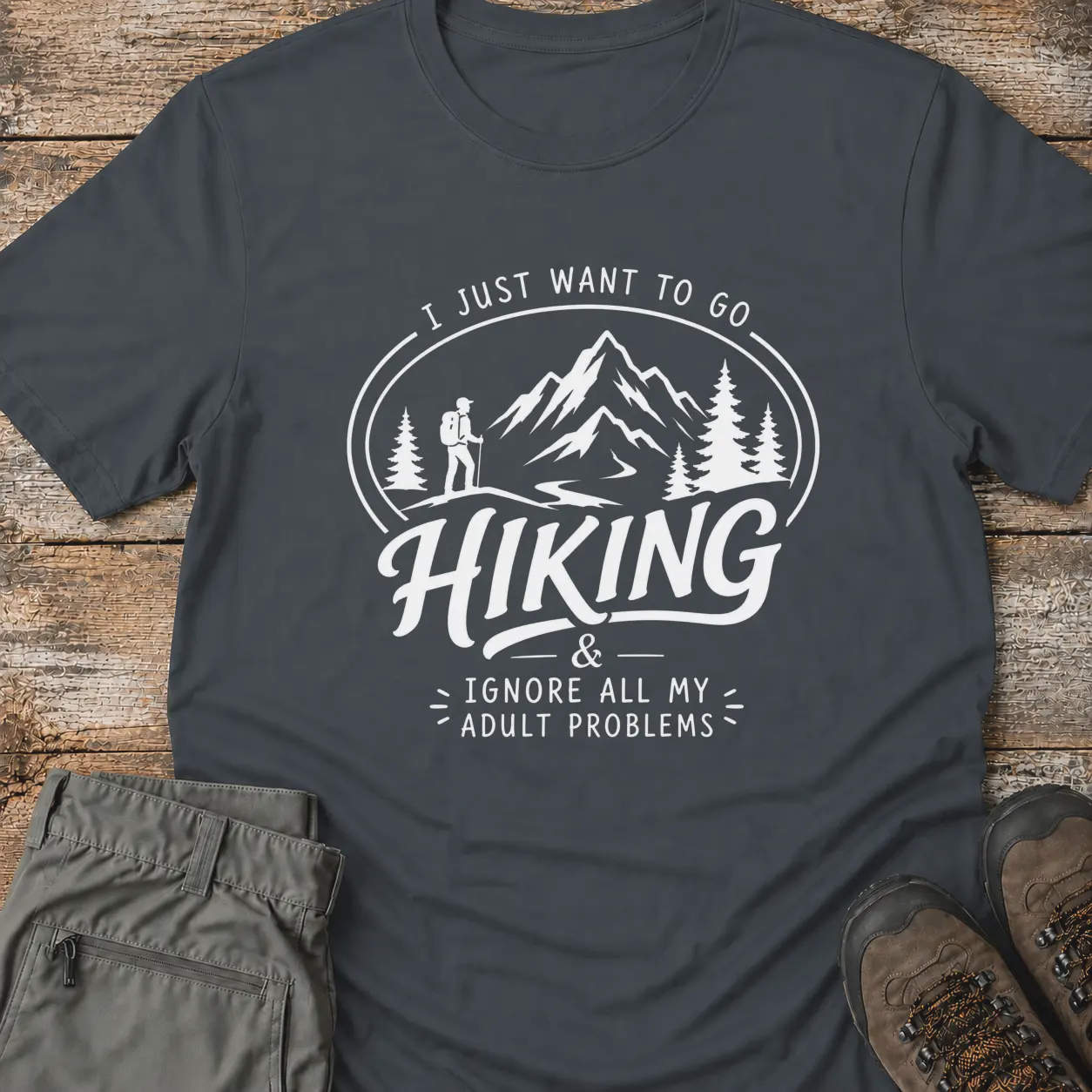 HIKING..... T-Shirt