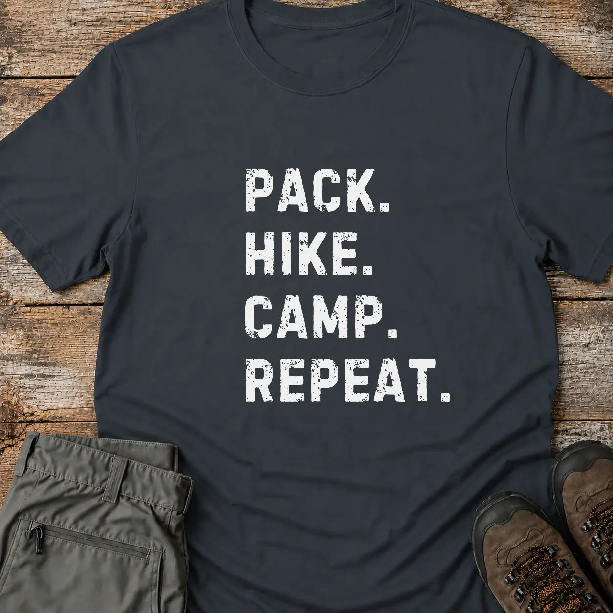 PACK HIKE CAMP REPEAT T-Shirt