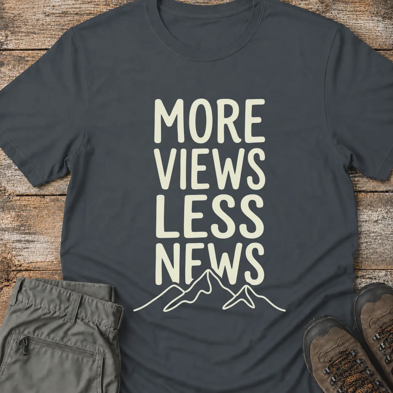MORE VIEWS LESS NEWS T-Shirt