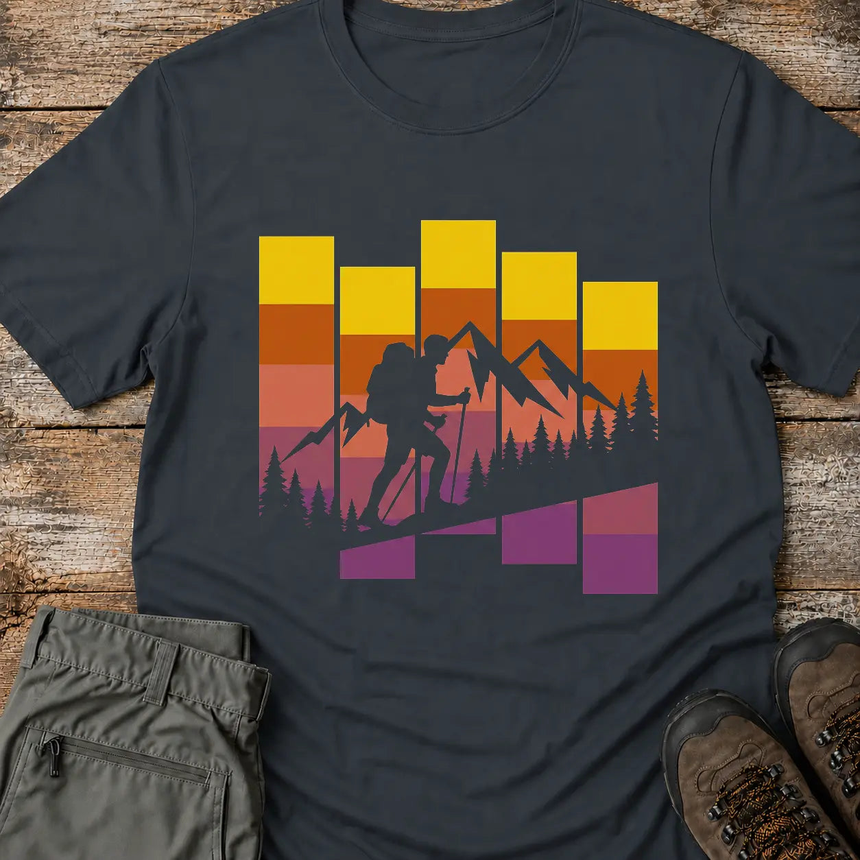 HIKER SILHOUETTE T-Shirt