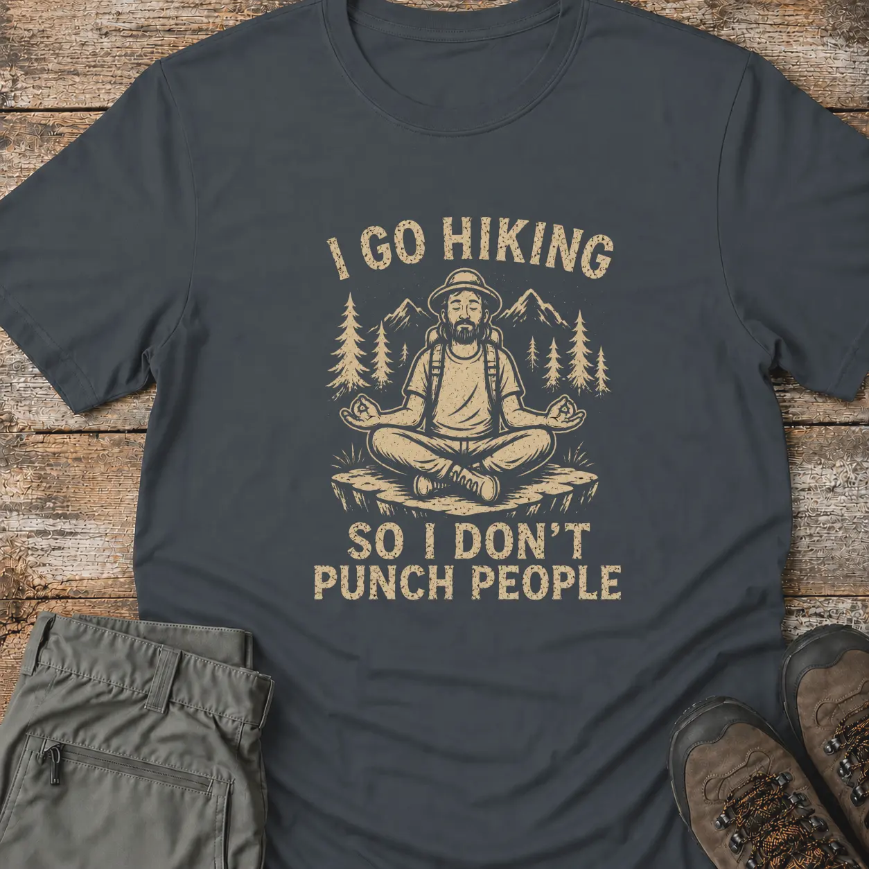 I GO HIKING T‑Shirt
