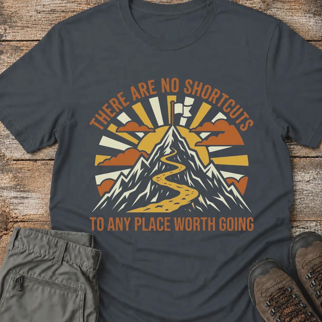 THERE ARE NO SHORTCUTS T-Shirt
