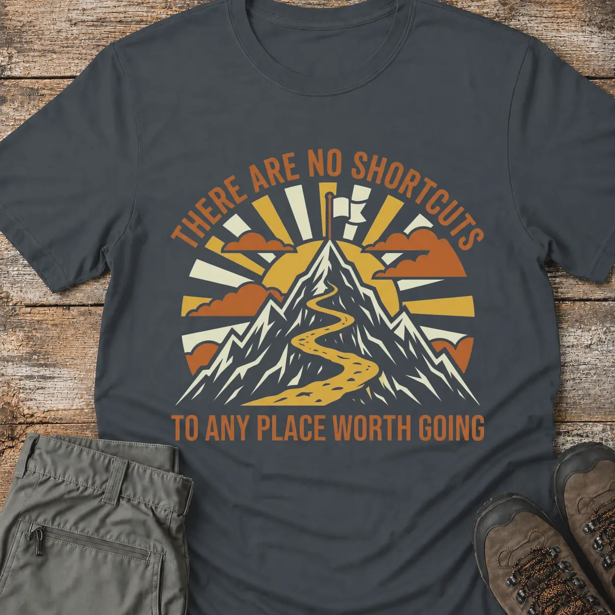 THERE ARE NO SHORTCUTS T-Shirt