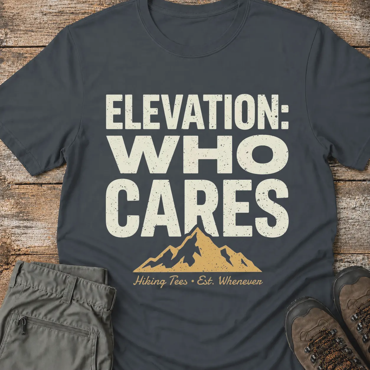 ELEVATION: WHO CARES T-Shirt
