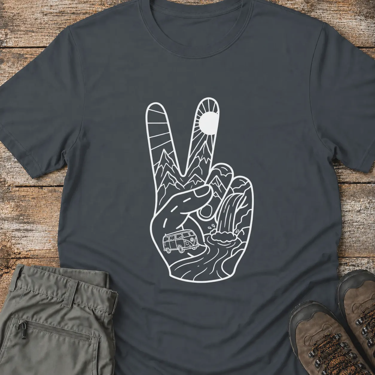 FUNKY PEACE SIGN T-Shirt