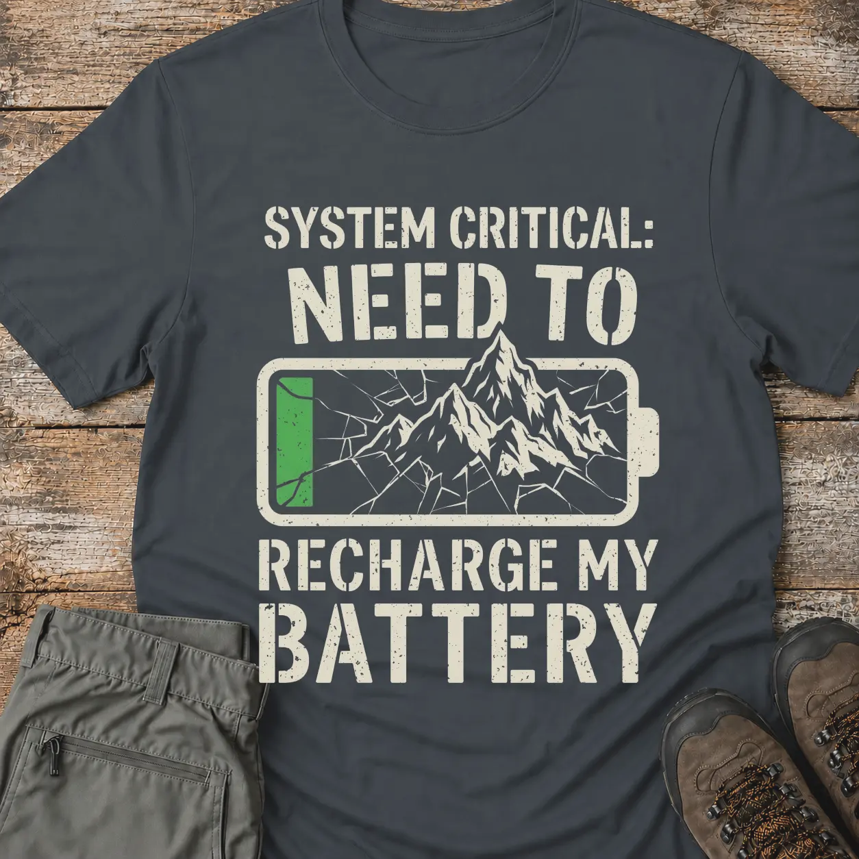 RECHARGE MY BATTERY T-Shirt