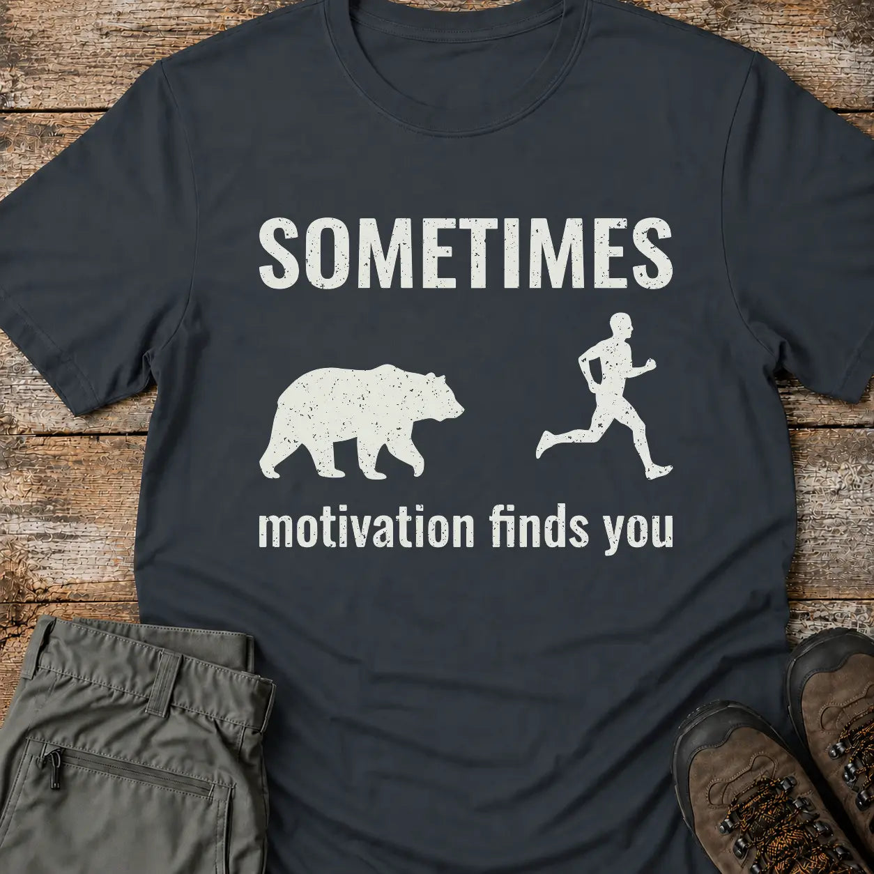 MOTIVATION FINDS YOU T-Shirt